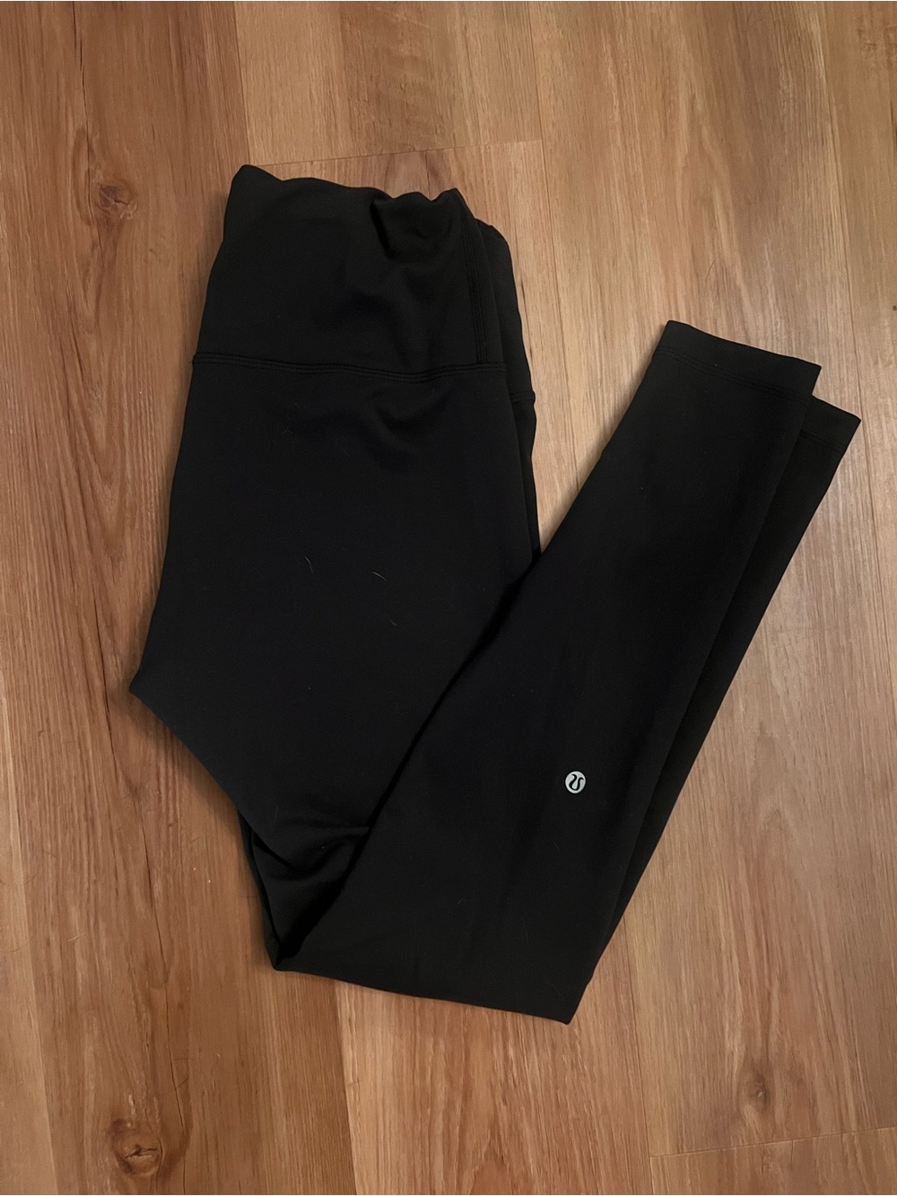 Lululemon Black Wunder Train Size 10 Leggings
